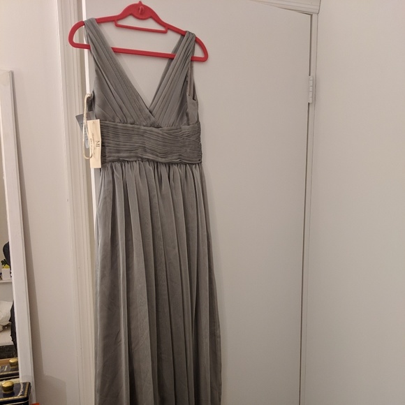Grey Bridesmaid Dress - Picture 2 of 6
